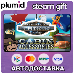 DLC American Truck Simulator - Cabin Accessories Steam Gift / Россия   МИР / АВТО