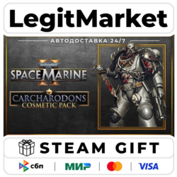 DLC Warhammer 40,000: Space Marine 2 - Carcharodons Cosmetic  / Steam АВТО / РУ   МИР