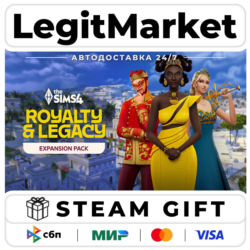 DLC The Sims 4 Royalty & Legacy Expansion Pack / Steam АВТО / РУ   МИР