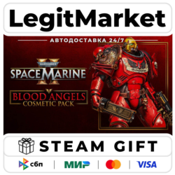 DLC Warhammer 40,000: Space Marine 2 - Blood Angels Cosmetic  / Steam АВТО / РУ   МИР