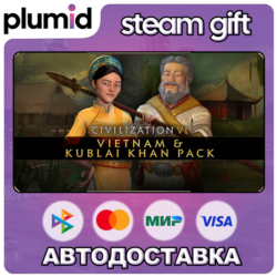 DLC Civilization VI – Vietnam & Kublai Khan Pack Steam Gift / Россия   МИР / АВТО