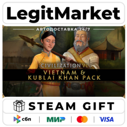 DLC Civilization VI – Vietnam & Kublai Khan Pack / Steam АВТО / РУ   МИР