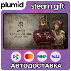 DLC Crusader Kings III Creator Pack: West Slavic Att Steam Gift / Россия   МИР / АВТО
