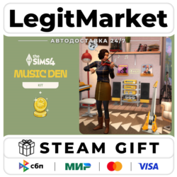 DLC The Sims 4 Music Den Kit / Steam АВТО / РУ   МИР