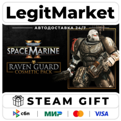 DLC Warhammer 40,000: Space Marine 2 - Raven Guard Cosmetic P / Steam АВТО / РУ   МИР