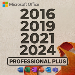 Office 2024/21/19/16 Professional Plus keys for Windows Global