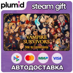 DLC Vampire Survivors: Ode to Castlevania Steam Gift / Россия   МИР / АВТО