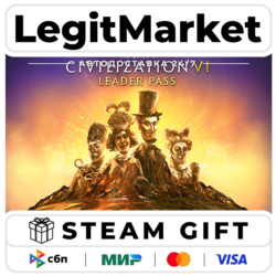 DLC Sid Meier’s Civilization VI: Leader Pass / Steam АВТО / РУ   МИР