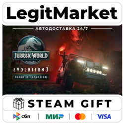 DLC Jurassic World Evolution 3: Rebirth Expansion / Steam АВТО / РУ   МИР
