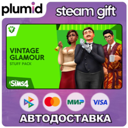 DLC The Sims 4 Vintage Glamour Stuff Steam Gift / Россия   МИР / АВТО