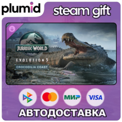 DLC Jurassic World Evolution 3: Crocodilia Coast Steam Gift / Россия   МИР / АВТО