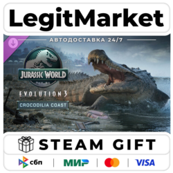 DLC Jurassic World Evolution 3: Crocodilia Coast / Steam АВТО / РУ   МИР