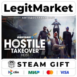 DLC PAYDAY 2: Hostile Takeover Heist / Steam АВТО / РУ   МИР