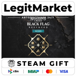 DLC Assassin's Creed Black Flag Resynced - MAP PACK / Steam АВТО / РУ   МИР