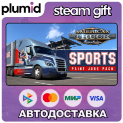 DLC American Truck Simulator - Sport Paintjobs DLC P Steam Gift / Россия   МИР / АВТО