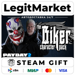 DLC PAYDAY 2: Biker Character Pack / Steam АВТО / РУ   МИР