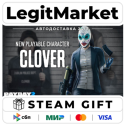 DLC PAYDAY 2: Clover Character Pack / Steam АВТО / РУ   МИР