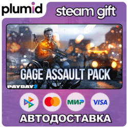 DLC PAYDAY 2: Gage Assault Pack Steam Gift / Россия   МИР / АВТО