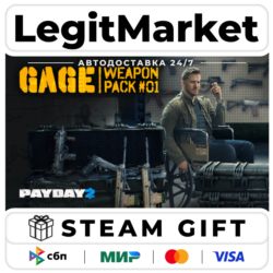 DLC PAYDAY 2: Gage Weapon Pack #01 / Steam АВТО / РУ   МИР