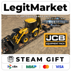 DLC American Truck Simulator - JCB Equipment Pack / Steam АВТО / РУ   МИР