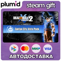 DLC DRAGON BALL XENOVERSE 2 - Conton City Vote Pack Steam Gift / Россия   МИР / АВТО