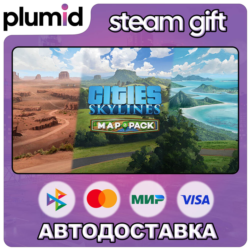 DLC Cities: Skylines - Content Creator Pack: Map Pac Steam Gift / Россия   МИР / АВТО