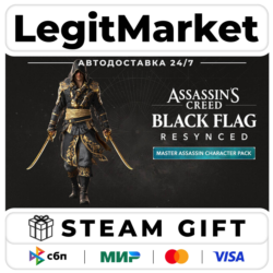 DLC Assassin's Creed Black Flag Resynced - Master Assassin Ch / Steam АВТО / РУ   МИР
