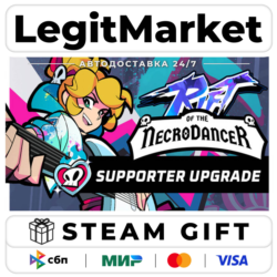 DLC Rift of the NecroDancer: Supporter Upgrade / Steam АВТО / РУ   МИР