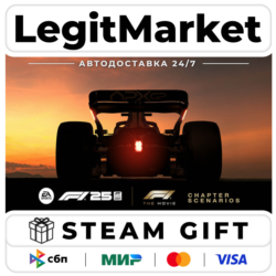 DLC F1 25: F1 The Movie - Chapter Scenarios / Steam АВТО / РУ   МИР