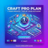 Подписка Craft.do Pro (1 год) — личная / Пополнение счета