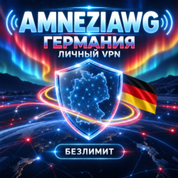 AMNEZIAWG VPN ГЕРМАНИЯ    ГОТОВЫЙ КОНФИГ НЕМЕЦКИЙ IP БЕЗЛИМИТ