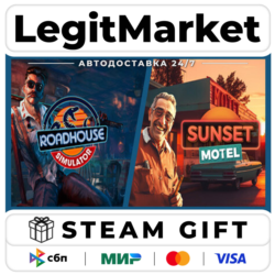 Roadhouse Simulator x Sunset Motel / Steam АВТО / РУ   МИР