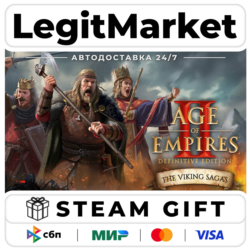 DLC Age of Empires II: DE - The Viking Sagas / Steam АВТО / РУ   МИР