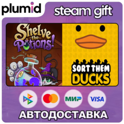 Shelve the Potions! X Sort Them Ducks Steam Gift / Россия   МИР / АВТО