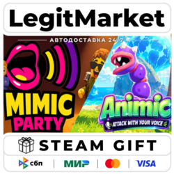 Mimic party   Animic / Steam АВТО / РУ   МИР