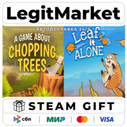 A Game About Chopping Trees x Leaf it Alone / Steam АВТО / РУ   МИР
