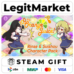 DLC 100% Orange Juice - Rinse & Suishou Character Pack / Steam АВТО / РУ   МИР