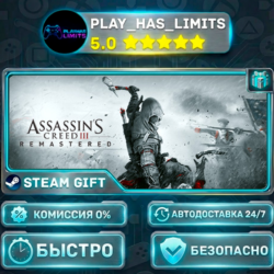 Assassin&acute;s Creed 3 Remastered *RU/BY/UA/СНГ Steam Auto