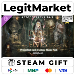 DLC RPG Maker MZ - Dusk of the Elves Orchestral Dark fantasy  / Steam АВТО / РУ   МИР