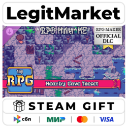 DLC RPG Maker MZ - TinyRPG - Nearby Cave Tileset / Steam АВТО / РУ   МИР