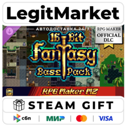 DLC RPG Maker MZ - 16-bit Fantasy Set Base Pack / Steam АВТО / РУ   МИР