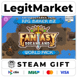 DLC RPG Maker MZ - Fantasy Dreamland - World Pack / Steam АВТО / РУ   МИР