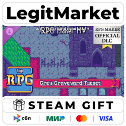 DLC RPG Maker MV - TinyRPG - Grey Graveyard Tileset / Steam АВТО / РУ   МИР