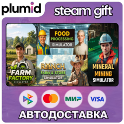 Farm Factory x Mineral Mining x Food Processing x Ra Steam Gift / Россия   МИР / АВТО