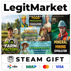 Farm Factory x Mineral Mining x Food Processing x Ranch Farm  / Steam АВТО / РУ   МИР