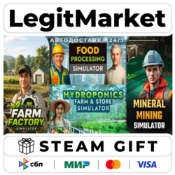 Farm Factory x Mineral Mining x Food Processing x Hydroponics / Steam АВТО / РУ   МИР