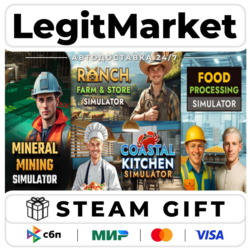 Mineral Mining x Food Processing x Ranch Farm x Coastal Kitch / Steam АВТО / РУ   МИР