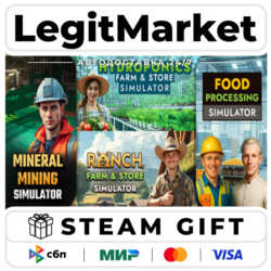Mineral Mining x Food Processing x Ranch Farm x Hydroponics / Steam АВТО / РУ   МИР