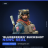 &acute;Blueberries&acute; Buckshot | NSWC SEAL · Агент Counter-Strike 2