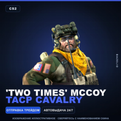 &acute;Two Times&acute; McCoy | TACP Cavalry · Агент Counter-Strike 2